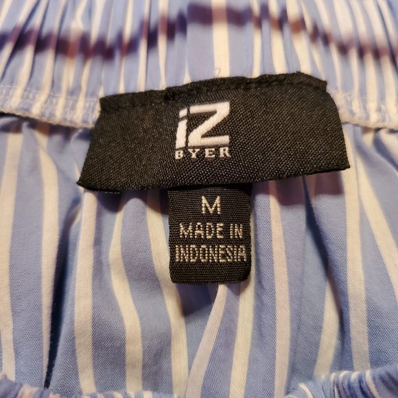 Small off-the-shoulder cotton blouse - Picture 3 of 4